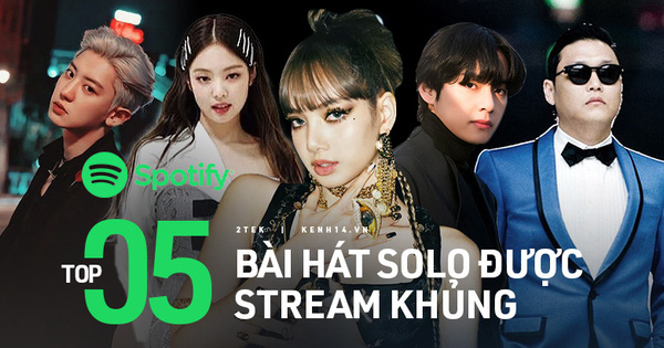 Top 5 ca khúc solo của nghệ sĩ Kpop được stream nhiều nhất trên Spotify, bất ngờ nhất với vị trí của Lisa (BLACKPINK)