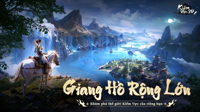 Kiếm Vực 3D game MMORPG tiên hiệp mở đăng ký trước trên Mobile