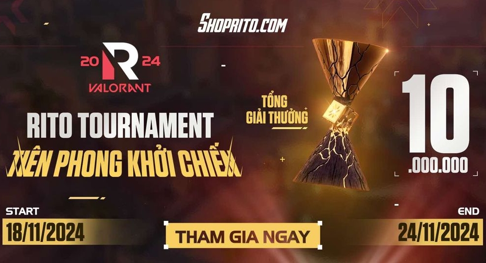 Khởi động giải đấu Rito Tournament - Tiên Phong Khởi Chiến - Season 1