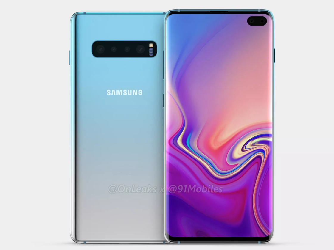 Tiếp tục rò rỉ dung mạo Samsung Galaxy S10+