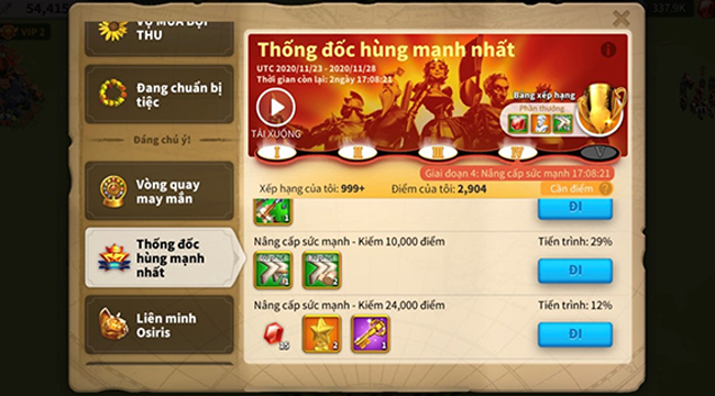 Những mẹo để nhận GEM miễn phí trong Rise of Kingdoms