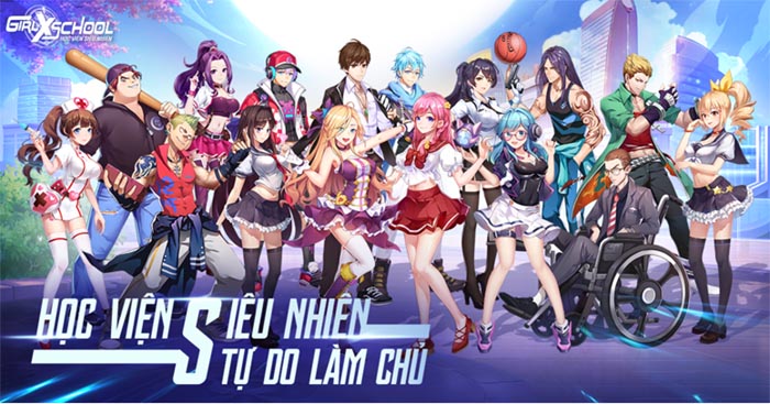 Girl X School: Học Viện Siêu Nhiên – game thẻ tướng “nuôi waifu” sắp ra mắt