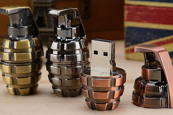 Xuất hiện USB siêu bảo mật, tự động phát nổ khi bị 