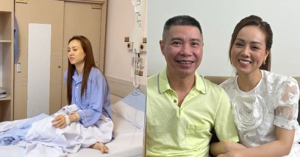 Vợ kém 15 tuổi của Công Lý xin xuất viện sớm hậu phẫu thuật, tiết lộ lời nhắn đặc biệt từ chồng