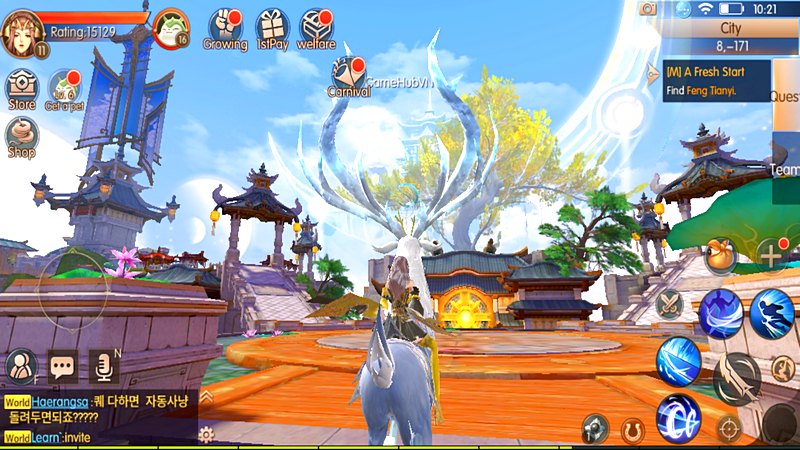 Tải ngay Novoland: Cửu Châu Thiên Không Thành - MMORPG siêu khủng đúng nghĩa trên Mobile