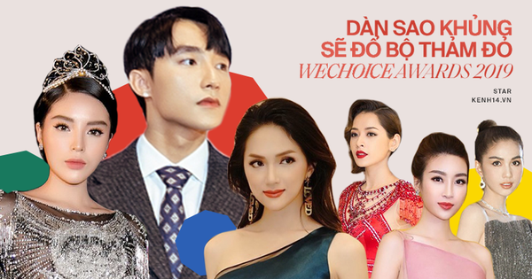 Line-up thảm đỏ WeChoice Awards 2019 khủng nhất Vbiz đầu năm: Từ Hoa hậu đến diễn viên, ca sĩ có tên tuổi đồng loạt đổ bộ!