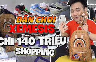 Đọ độ giàu của giới streamer Việt chắc chẳng ai bằng Xemesis, shopping sương sương thôi cũng hết 140 triệu