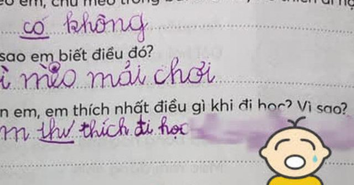 Cậu bé lớp 1 khẳng định chắc nịch thích đi học, biết lý do mẹ 