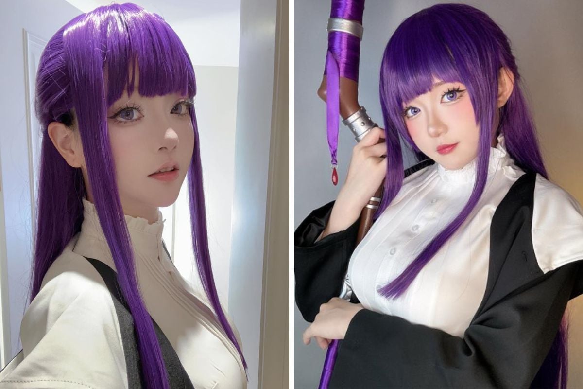 Loạt ảnh cosplay Fern Sousou No Frieren: 'Cà Tím' này xinh phết!