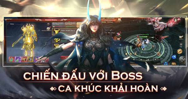 Tham gia vào những trận chiến nảy lửa trong game MMORPG Liên Minh Thiên Sứ Gamota