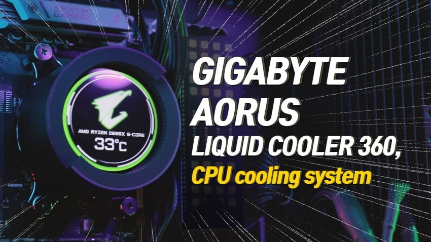 Tìm hiểu về Aorus Liquid Cooler 360, AIO kèm màn hình hiển thị đến từ gia đình Gigabyte