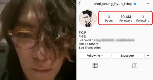 T.O.P bất ngờ xoá sạch sẽ ảnh trên Instagram khiến dân tình hoang mang cực độ, chuyện gì đang xảy ra thế này?