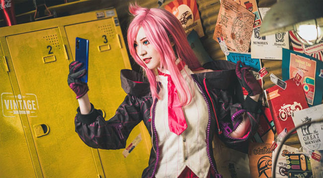 LMHT cosplay: Mê mẩn với Katarina ngọt ngào đầy lạ lẫm trong trang phục Học Viện Anh Hùng