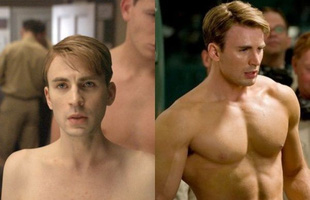 Hé lộ thủ thuật khiến Steve Rogers trông còm nhom trong Captain America: The First Avengers