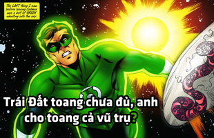 Bị bệnh nhưng không cách ly, Green Lantern làm cả vũ trụ bay màu