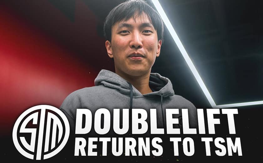 Doublelift chính thức quay trở lại với TSM trong vai trò mới