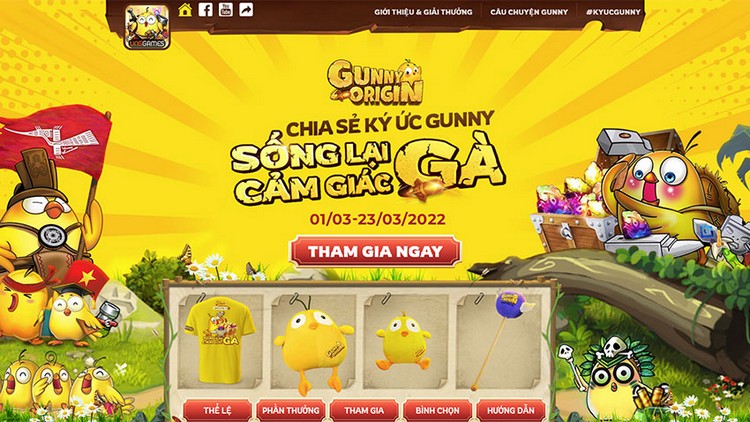 Gunny Origin – “Chia sẻ ký ức Gunny, sống lại cảm giác Gà”