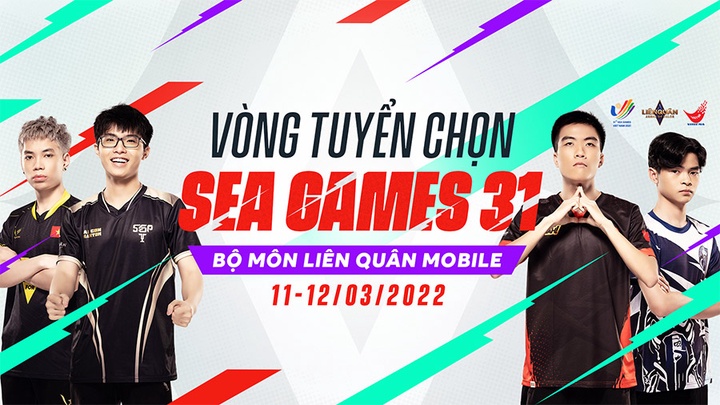 Xác định 4 cái tên tham dự vòng tuyển chọn SEA Games 31 nội dung Liên Quân Mobile