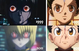 So sánh hình ảnh của Hunter x Hunter 1999 và 2011, phiên bản đầu tiên được fan yêu thích hơn cả