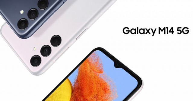 Galaxy M14 5G trình làng với pin khủng, giá tốt