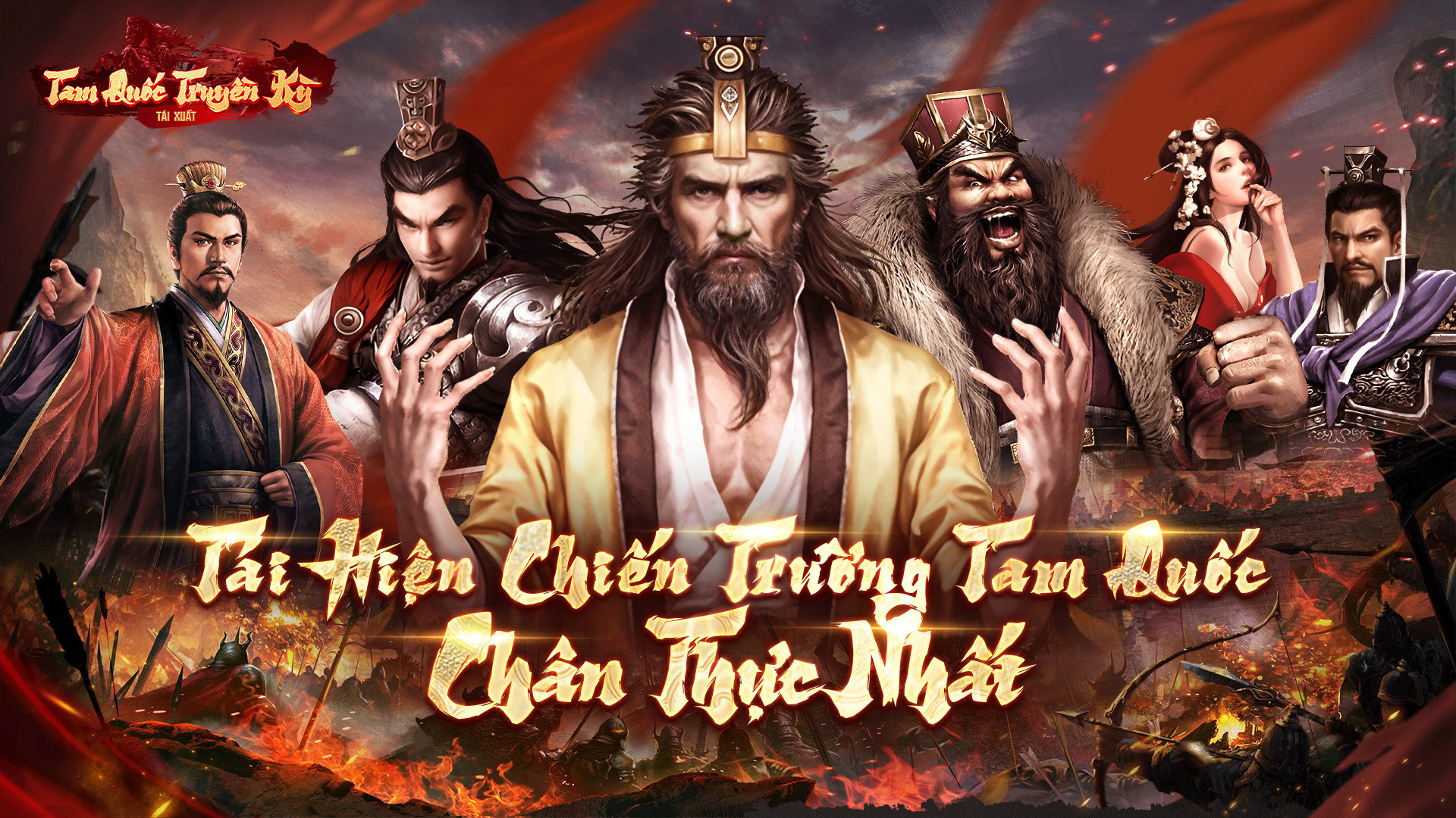 Cộng Đồng Game Thủ SLG Việt Nam Xôn Xao Vì Tam Quốc Truyền Kỳ Tái Xuất Sắp Ra Mắt!!!