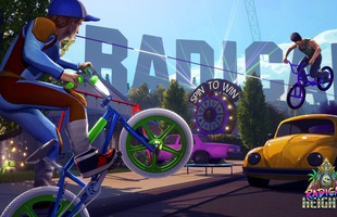 Xuất hiện tựa game “trẻ trâu” nhất 2018: Cưỡi xe đạp BMX, vác súng bắn nhau như PUBG