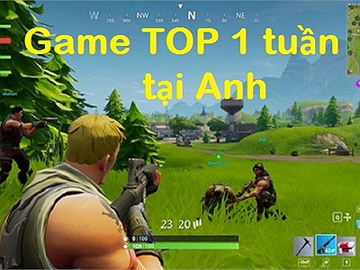 Fortnite Mobile vượt mặt PUBG Mobile, chễm chệ Top 1 trên bảng xếp hạng game Anh Quốc