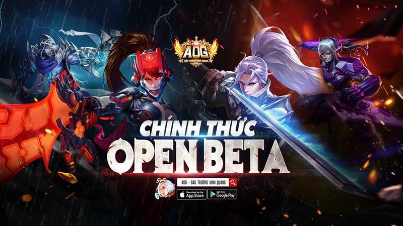 AOG – Đấu Trường Vinh Quang tặng game thủ hàng nghìn Giftcode giá trị mừng Open Beta