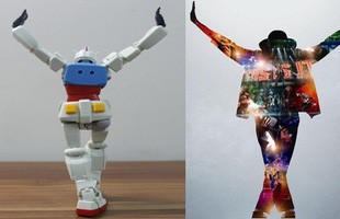 Quá thần tượng Michael Jackson, fan làm hẳn clip “cosplay” điệu nhảy của ông hoàng nhạc Pop bằng Gundam