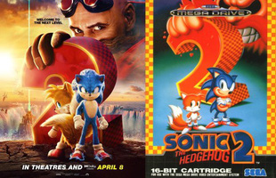 Thêm 2 nhân vật nổi tiếng của “vũ trụ” game Sonic xuất hiện trên màn ảnh trong Nhím Sonic 2