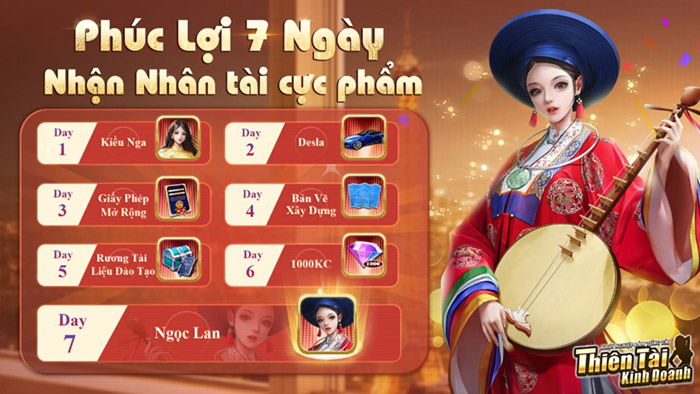 Thiên Tài Kinh Doanh – Game Tổng tài bá đạo gây bão Châu Á chính thức ra mắt