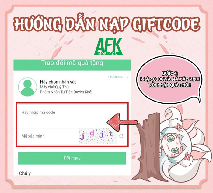 Tổng hợp gift code game Phàm Nhân Tu Tiên: Duyên Khởi mới nhất trong tháng - MOBILE