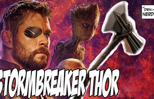 Avengers: Infinity War - 4 điều có thể bạn chưa biết về cây búa mới Stormbreaker của Thor