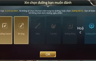 Liên Quân Mobile sắp áp dụng Cấm/Chọn từ rank Vàng 4, bổ sung tính năng chọn lane