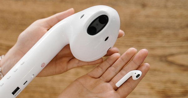 Chiếc loa AirPods siêu to khổng lồ đang hot “rần rần” trên mạng: Dùng sống ảo thì hay chứ nghe nhạc thì xin kiếu