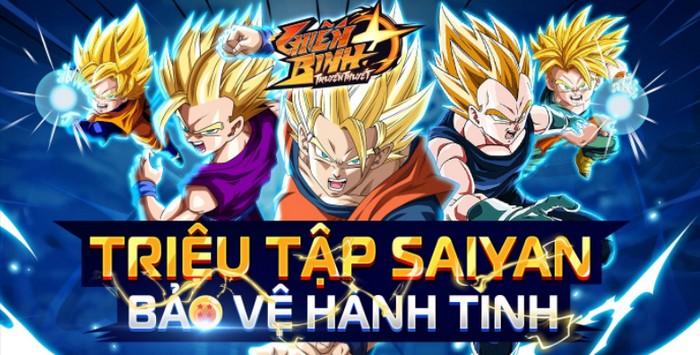 Chiến Binh Truyền Thuyết - Game Đấu Tướng Chuẩn Dragonball sắp ra mắt làng game Việt