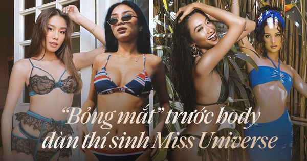 Dàn mỹ nhân Hoa hậu Hoàn vũ đọ dáng với bikini: Toàn số đo 