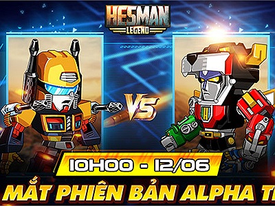 Tham gia Alpha Test của Hesman Legend, nhận ngay các anh hùng “khủng” Gasco, Huy Hùng,…