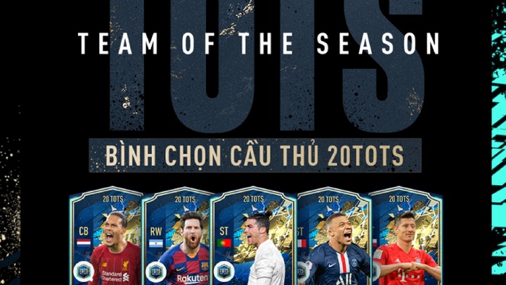 Thẻ TOTS chuẩn bị đổ bộ vào FIFA Online 4