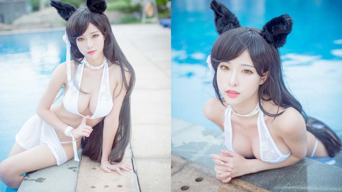 Cosplay Atagor – Azur Lane phiên bản bikini siêu quyến rũ