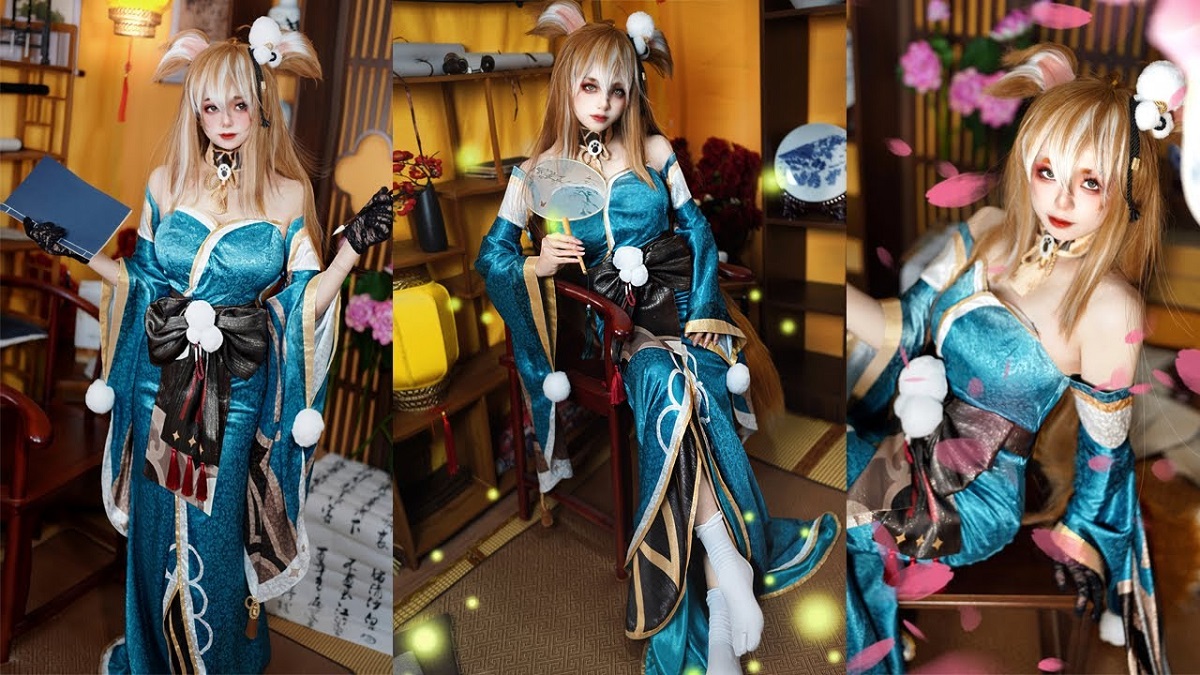 Cosplay Miss Hina: Nữ người thú gợi cảm