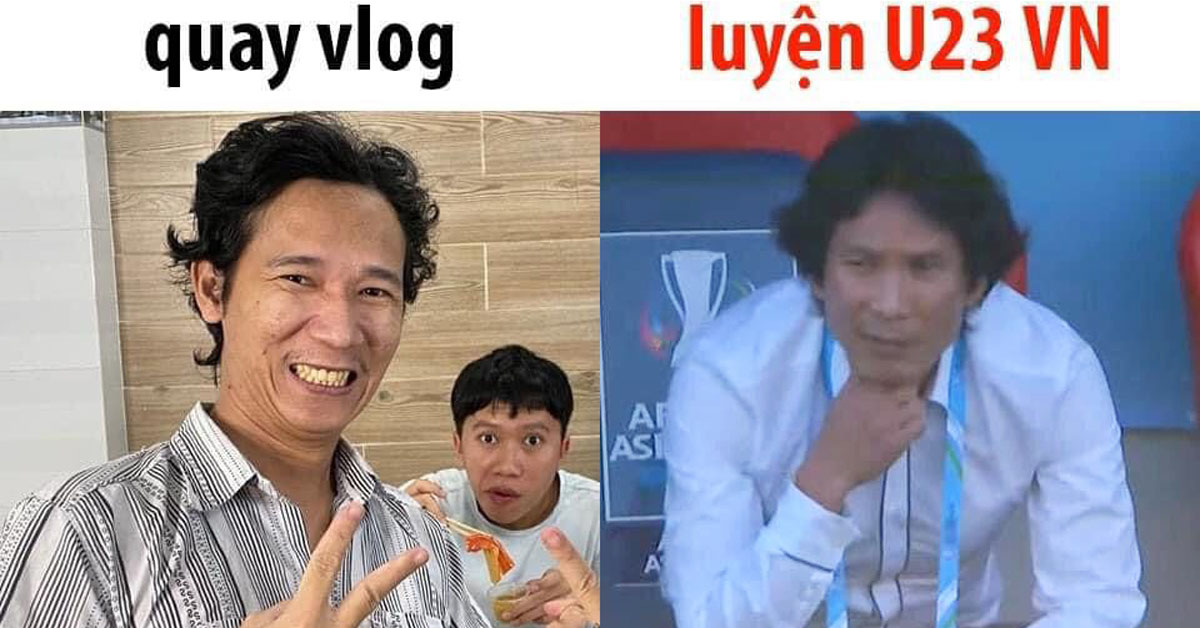 HLV Gong Oh-kyun lập kỷ lục với U23 VN, dân mạng nhận nhầm Vlogger ẩm thực?