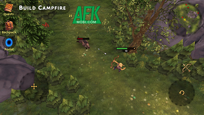 Bắt đầu cuộc phiêu lưu trong vai một anh hùng cung thủ tại game Portal Ranger 2