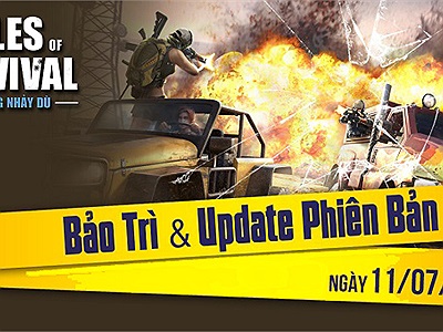 Rules Of Survival: Chi tiết bản cập nhật mới của Rules of Survival ngày 11/7