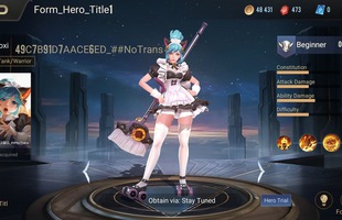 Liên Quân Mobile: Garena tặng cả server Roxie Hầu Gái, điều kiện là thu thập 