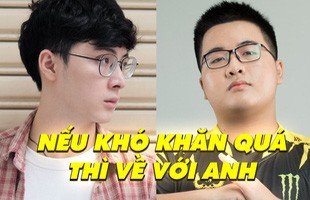 Được ông anh Noway tận tình khuyên nhủ, Dia1 phải chăng sắp gia nhập 'biệt đội tấu hài' SBTC?