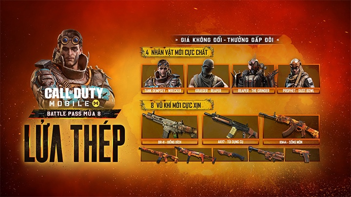 Call of Duty Mobile Season 8: Những nội dung mới