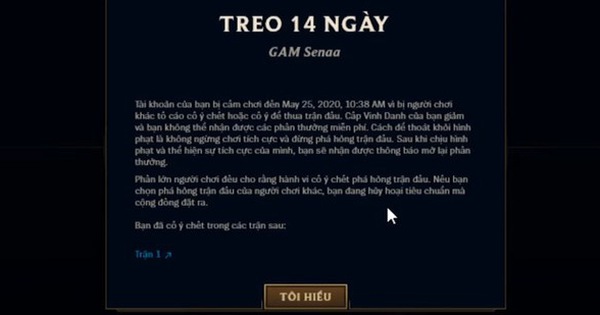 Riot Games thông báo về cuộc 