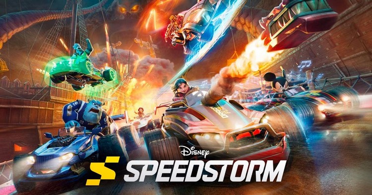 Disney Speedstorm: Đua xe cùng các nhân vật hoạt hình yêu thích