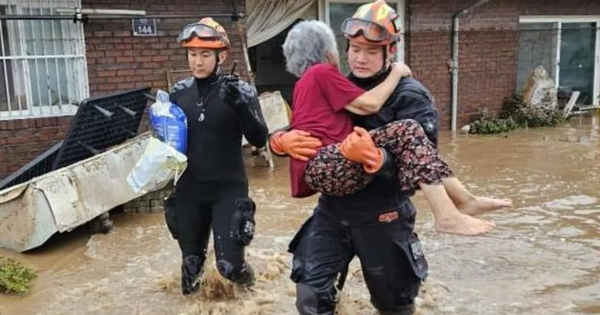 Mưa lớn kỷ lục trong 200 năm tại Hàn Quốc, ít nhất 4 người thiệt mạng